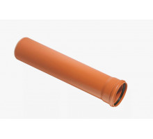 Труба НАРУЖ. EASY PIPE с раструбом 110х3,4х3000 "Политэк"