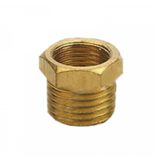 Футорка НР/ВР 3/8" х 1/4 ", латунь без покрытия