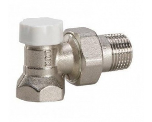 Клапан настроечный для радиатора 1/2", угловой, EASY DS 122, LUXOR