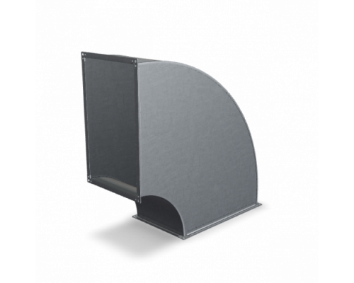 Отвод прямоугольный Тип 1 90° 1150x450 R=150