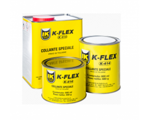 Клей K-FLEX для соединения швов трубной изоляции K-FLEX (банка) 0,8 л