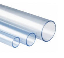 Труба смотровая ПВХ прозрачная под клей без раструба Ø 20мм (S=1,5мм) (1,6 МПа) SDR13, L=3м, Дрим Пул