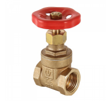 Задвижка муфтовая 3/4", Ду20, PN16, клиновая латунь, Тmax=110°C, VALTEC