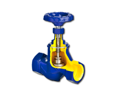 Вентиль муфтовый 3/8 (DN 010), Чугун, PN16, Тмакс +200°C , запорный, 201A-010-C-00, Zetkama
