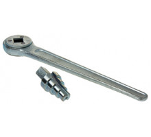 Ключ ступенчатый с трещеткой для американок 1/2", 3/4", 1", 1 1/4" стальной VALTEC