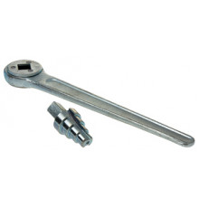 Ключ ступенчатый с трещеткой для американок 1/2", 3/4", 1", 1 1/4" стальной VALTEC