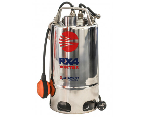 Погружной дренажный насос Pedrollo RX 4/40 10м из нерж.стали для грязной воды