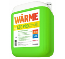 Теплоноситель Warme Eco Pro-30 (-30°С), емкость тары 10 литров, цвет зеленый