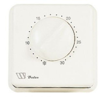 Термостат комнатный BELUX TI-N WATTS, 5-30˚С, 220В, Н.О.-Н.З., механическое управление