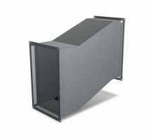 Утка прямоугольная 800x800/550x800 H=220 50/50 L=400