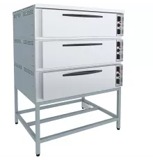 Шкаф пекарский ярусный ЭШ-3 (1760х1300х1076 мм, 15,6 кВт , 3 камеры)