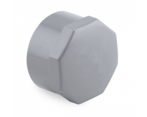 Заглушка ПВХ с ВР 3/4", PN10, Hidroten, Испания 1002041