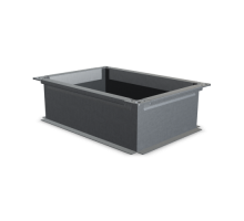 Врезка прямоугольная Тип 1 350x200 L=250