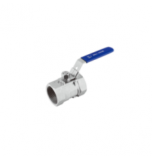 Кран шаровой 1/4" (Ду8) ВР/ВР, рычаг, Benarmo, корпус нерж.сталь, стандартнопроходной, PN63, t max 180 °С