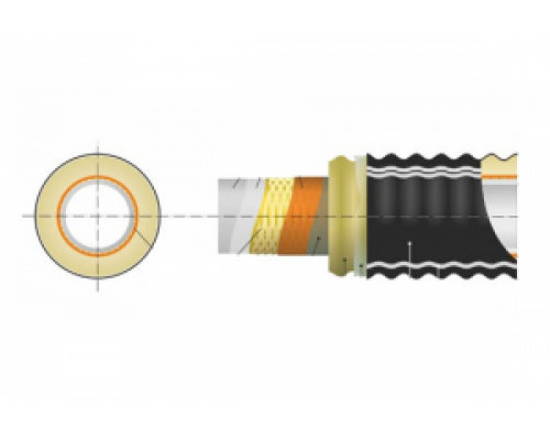 Труба ИЗОПРОФЛЕКС - 115А, 16 бар, 110/160
