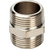 Ниппель наружная резьба 3/4" никелированный