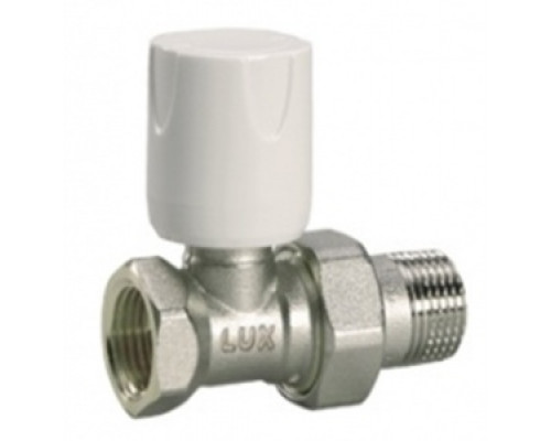 Клапан ручной для радиатора 1/2", прямой, EASY RD 101, LUXOR