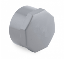 Заглушка ПВХ с ВР 1/2", PN10, Hidroten, Испания 1002040