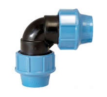 Соединение угловое 90* D63 / D63 PN10 PPE UNIDELTA1006