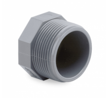 Заглушка ПВХ с НР 1/2", PN10, Hidroten, Испания 1002019