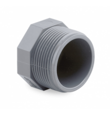 Заглушка ПВХ с НР 1/2", PN10, Hidroten, Испания 1002019