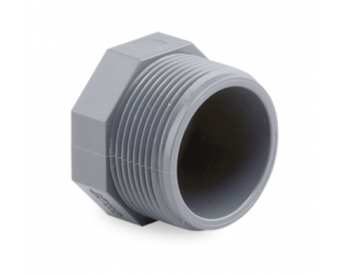 Заглушка ПВХ с НР 1/2", PN10, Hidroten, Испания 1002019