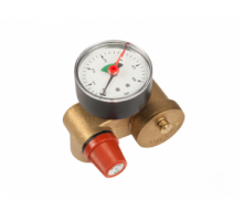 Группа безопасности котла UNIPUMP 1", до 50 кВт, 10 бар, компактная, консоль - латунь без покрытия