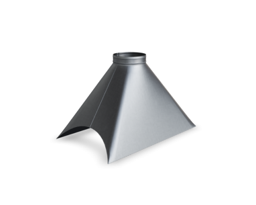 Врезка круглая воротниковая Ø1250/Ø1250 L=100