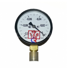 Вакуумметр радиальный D 40 х -0,1-0 МПа, 1/8", Тmax = 150 °С, тип ТВ-110Р Росма