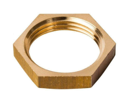 Контргайка латунь без покрытия ВР 1/8" STOUT