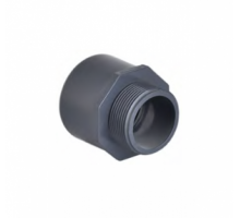 Муфта ПВХ под клей 25/20х1/2" НР (1,6 МПа) PIMTAS, Турция 522 00 020 2