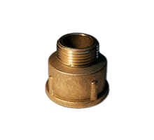 Переходник ВР/НР 1/2 х1/4", латунь без покрытия