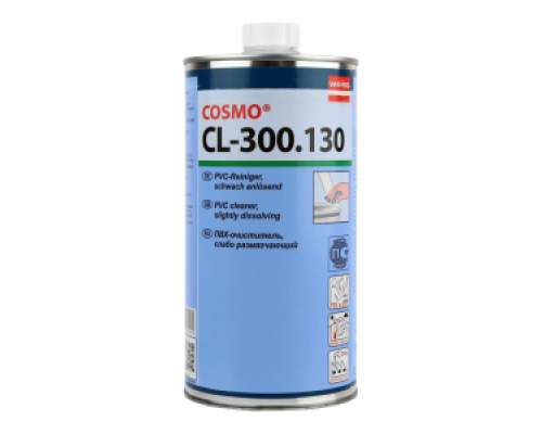 Очиститель (обезжириватель) 1000 мл для изделий из ПВХ Cosmo CL-300.130 / Cosmofen 10, WEISS (Германия)