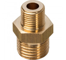 Ниппель переходной наружная резьба 1/4х1/8"