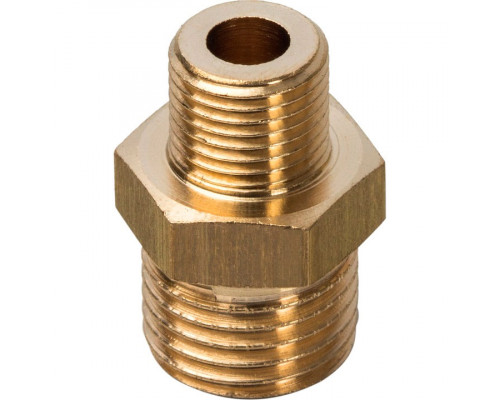 Ниппель переходной наружная резьба 1/4х1/8"
