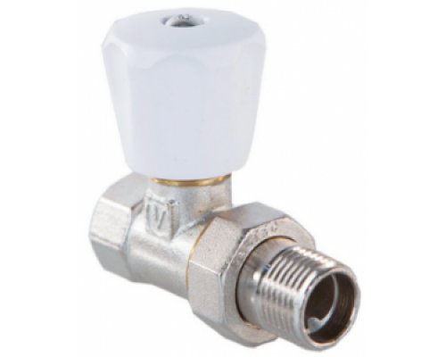 Клапан ручной прямой 1/2" (компактный) VALTEC