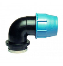 Переходник угловой 90* D40 / Rp 1 (ВР) PN10 PPE UNIDELTA1009