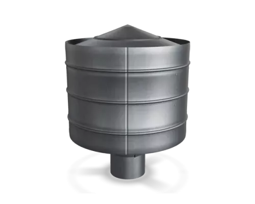 Дефлектор круглый Ø200/Ø355 L1=300 L2=450