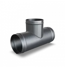 Тройник круглый Ø450/Ø160 L1=300 L2=70