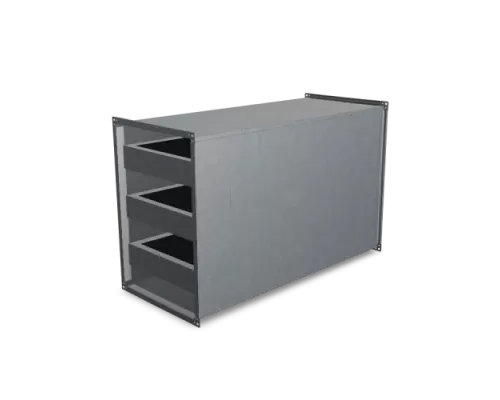 Шумоглушитель прямоугольный пластинчатый Тип 1 2000x1250 5x200 L=1000