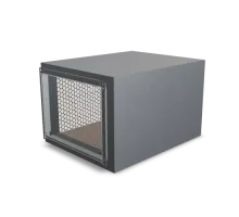 Шумоглушитель прямоугольный трубчатый 400x400 IT=50 L=1000