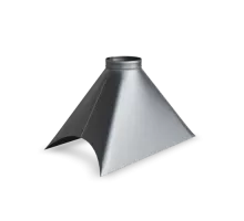 Врезка круглая воротниковая Ø315/Ø100 L=100